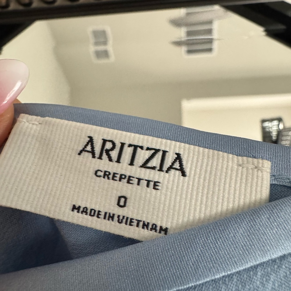 Aritzia Soft Blue Maxi Skirt - Picture 3 of 3